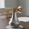 Aluminum Trumpet Mute Cork Protector Practice Lightweight Sound Dampener for Students,