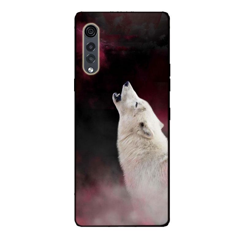 Etui do LG Velvet Czarny Zderzak Silikonowe TPU Miękkie Pokrowiec na Telefon Do LG Velvet 5G LM-G900 Etui Kreskówka Funda Do Etui LG Velvet