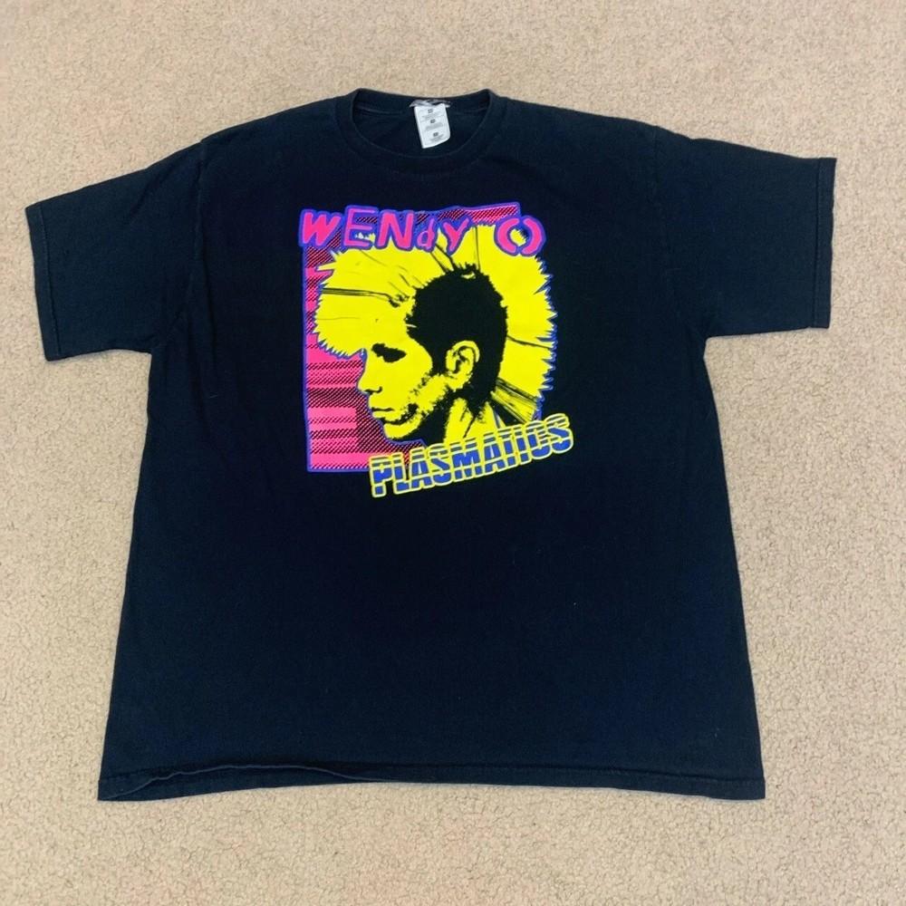 Vintage Wendy O Plasmatics Cotton Men S-235XL T-Shirt 20D112 Unisex T-Shirt S