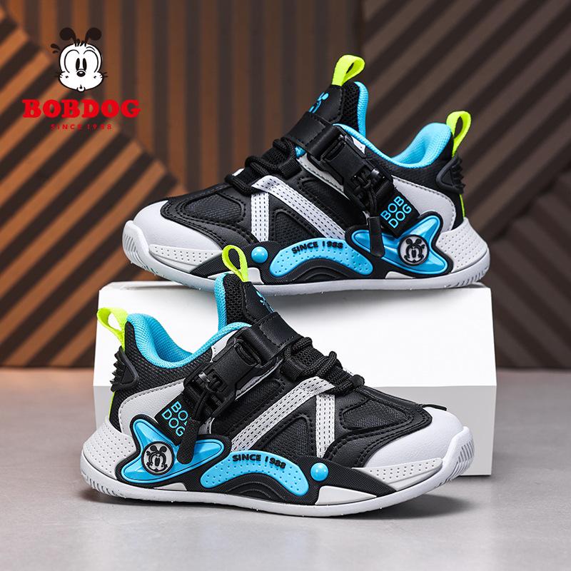 Pantofi sport impermeabili din piele pentru fete Bobodou, căptușiți cu pluș pentru căldură - Adidași casual toamnă/iarnă