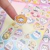 20Sheets Mix Kawaii Chiikawa Animation Decals Adorable Hand Acount Suitcase Phone Case Laptop Decals Kids Playthings Presents