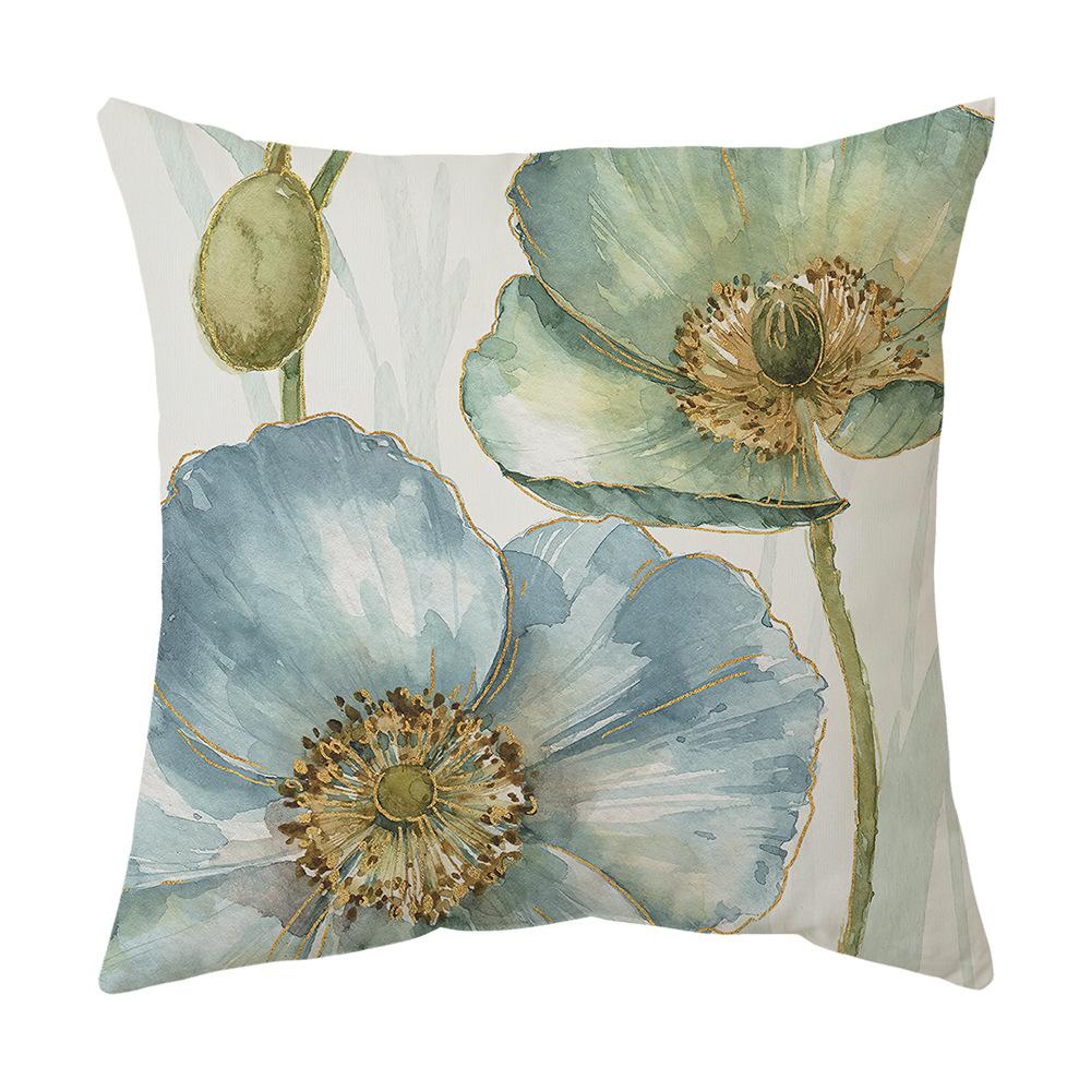 

Pillows, Flower and Leaf Prints, Pillow Cases, Sofa Cushions, Pillow Cases, Household Items 45 * 45cm (collection priority delivery)
