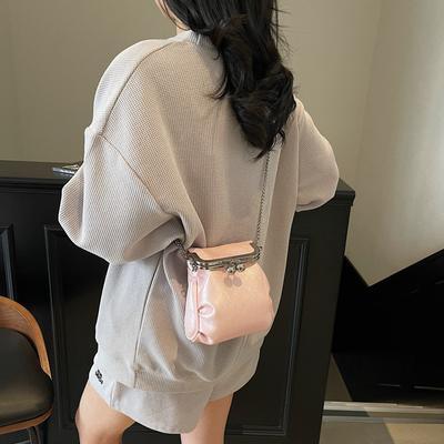 Hochwertige Textur kleine Tasche Damen neue vielseitige Kette Umhängetasche Handy-Tasche modische Mini-Wasserpass-Tasche