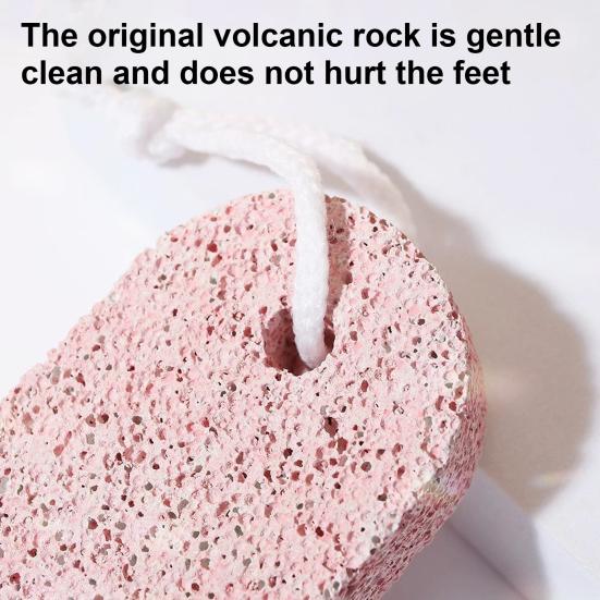 Natural Pumice Stone for Feet Dead Skin Corn Callus Remover Foot Exfoliator Scrubber Pedicure Tool for Men Women