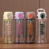 Water bottle new trend men and women portable high value double drinking cup student outdoor sports fitness anti-drop plastic cup