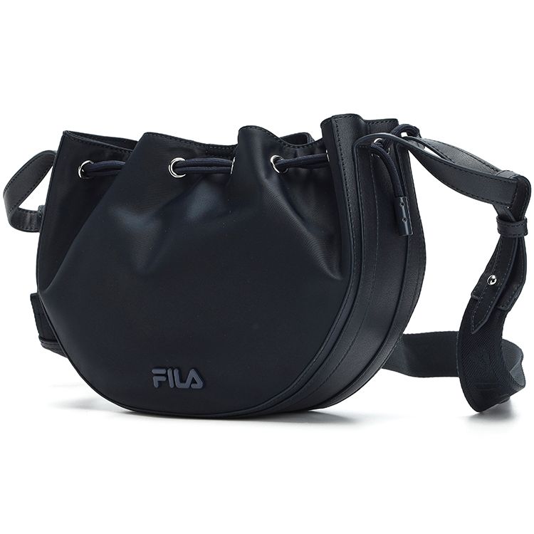 FILA Adjustable Strap Fabric Underarm Bag Small Size Women Shoulder Bag Legendary-Blue F13W217164F-NV