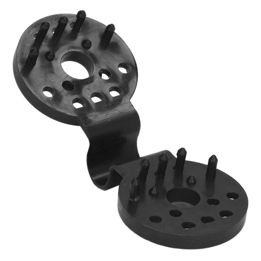 100pcs Black/White/Red Shade Cloth Clips Locking Grips Sun Shade Fasteners Plastic Clips Shade Net