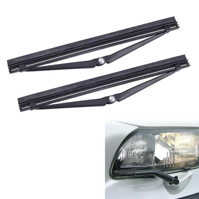 Part Wiper Blades 274431 2pcs Accessories Black For Volvo 960 S80 S90 Headlight Headlamp Metal + Rubber Brand New