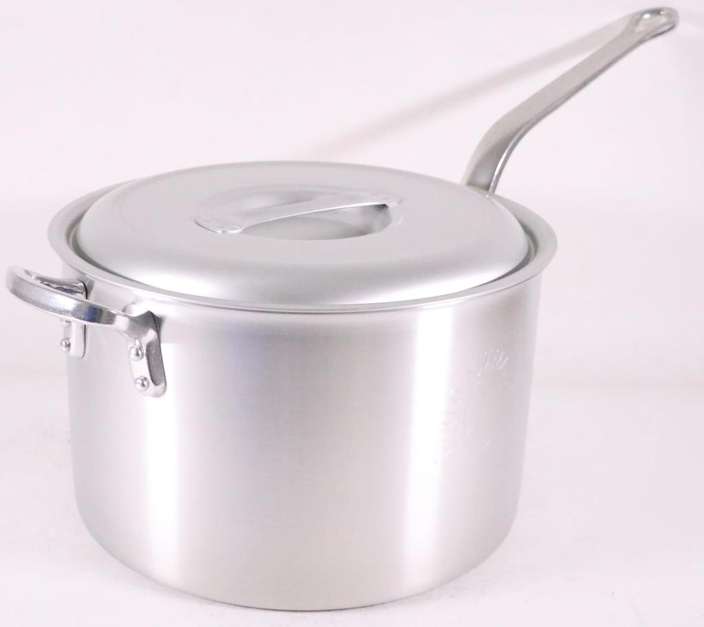 Nakao Aluminium Manufacturing King Topf 33cm mit Griff 005085 Einhandbedienung (18L)