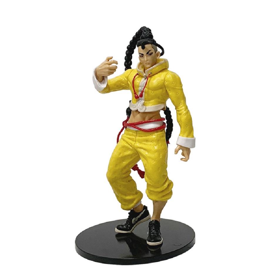 

14-17Cm Street Fighter 6 Fighting Game Peripherals Figure Chun-Li Ryu Jamie Action Model Pvc Desktop Statue Collection Toys (As shown-11538)-