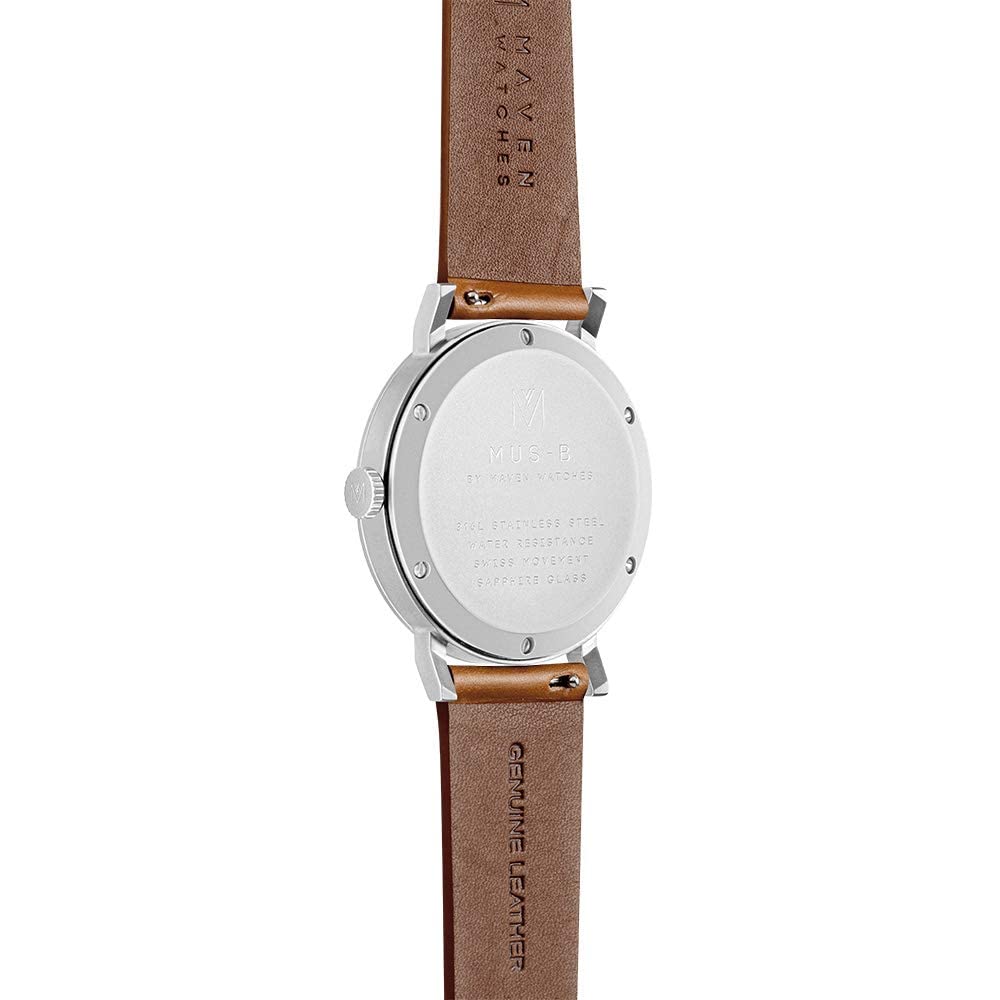 Maven The Urban Scout Series Minimal Fashion Watch MUS-02 Brown 40mm