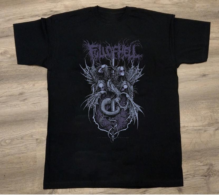 Full of Hell Black Cotton Shirt Halloween All size S-5XL OM638 Unisex T-Shirt M