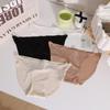 New Seamless Ice Silk Low-Waist Women's Panties - Breathable Cotton Crotch