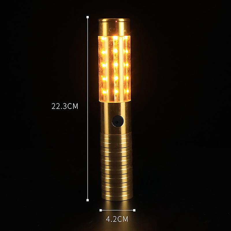 1Pcs Led Strobe Baton Champagne Wine Bottle Service Sparkler For Vip Nightclub Ktv Bar Led Flash Sticks Bottle Flash Baton