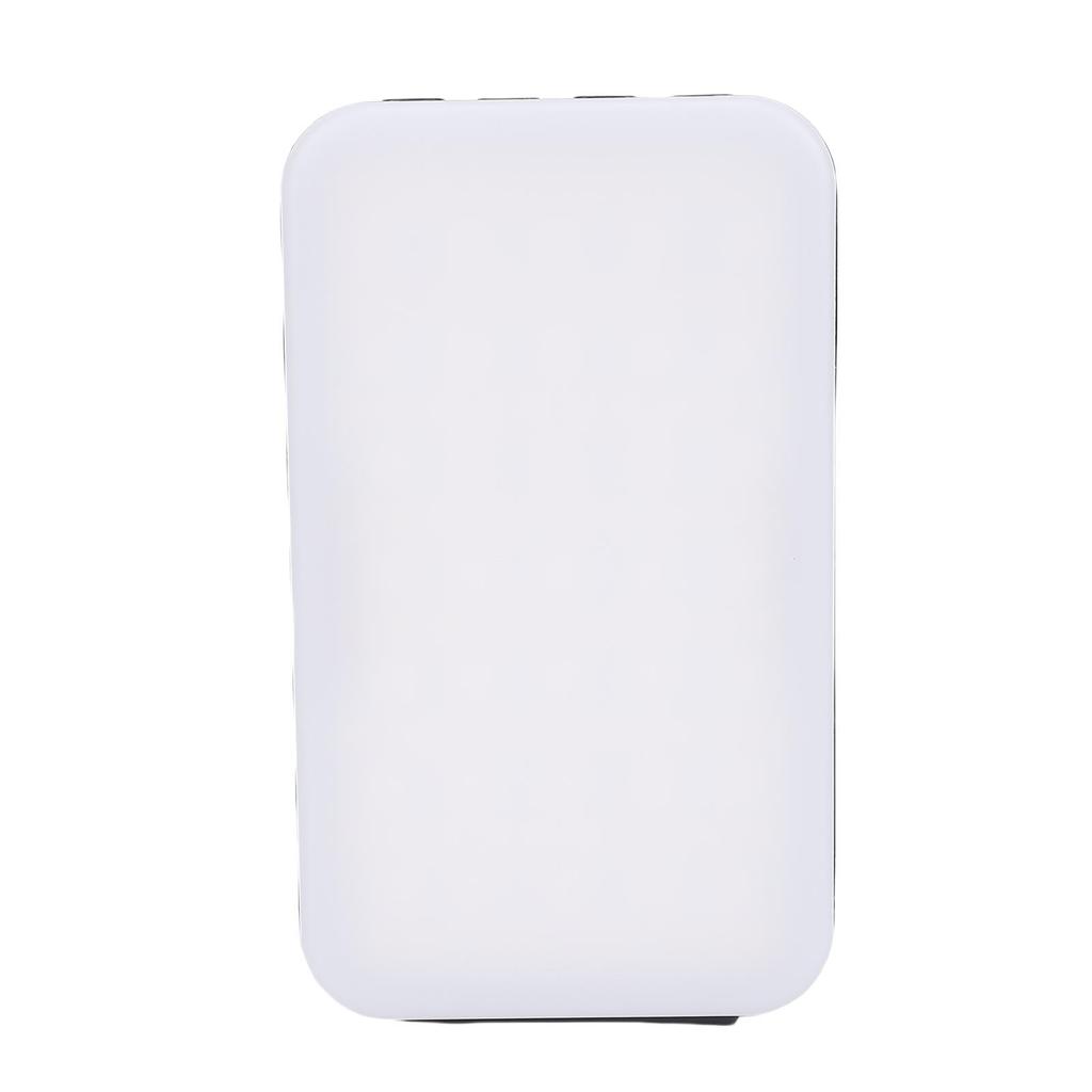 RGB LED Video Light for Phone with Back Clip Rotating 5 Color Temperature 2000mAh Battery Portable Full Color Selfie