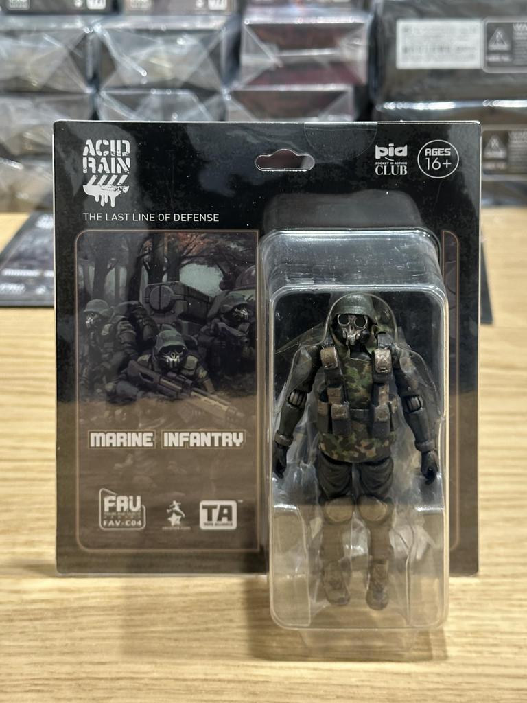 Acid Rain World FAV-C04 Marine Infantry, 1/18 Scale Pre-painted Articulated Military Figure (The Last Line of Defense) by TOYS ALLIANCE