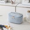 Corduroy Cosmetic Bag Travel Portable Lipstick Bag Organizer Handheld Washable Cosmetic Bag