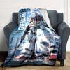 TRANSFORMERS Print Flannel Blanket High Quality Warm Comfortable Cover for All Seasons Perfect for Gifts Home Decor