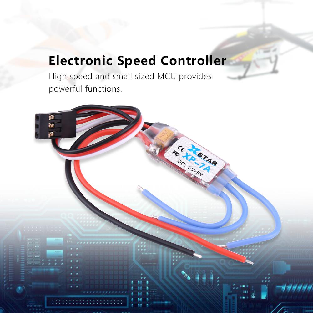 

Electronic Speed Controller RC ESC Accessory for Helicopter Quadcopter Drone (7A)