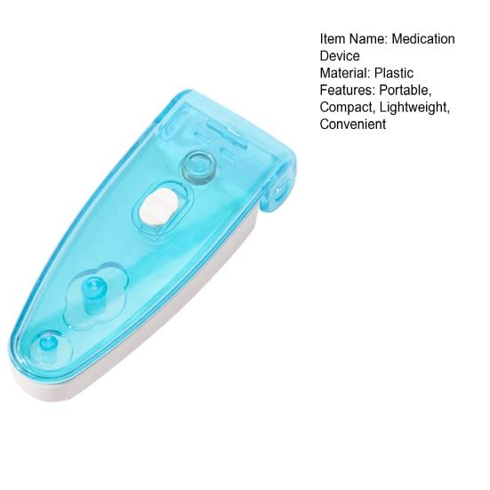Sealed Pill Organizer Travel Tablet Dispenser Small Medicine Box Pills Extractor Tool Daily Pill Case