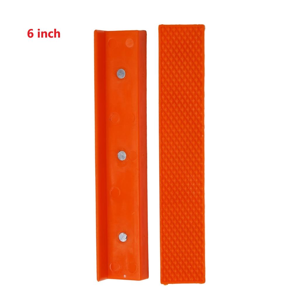 2pcs 4/5/6 Inch Magnetic Soft Pad Jaw Rubber For Metal Vise Bench Machine Tools For Metal Vise Bench Machine Tools