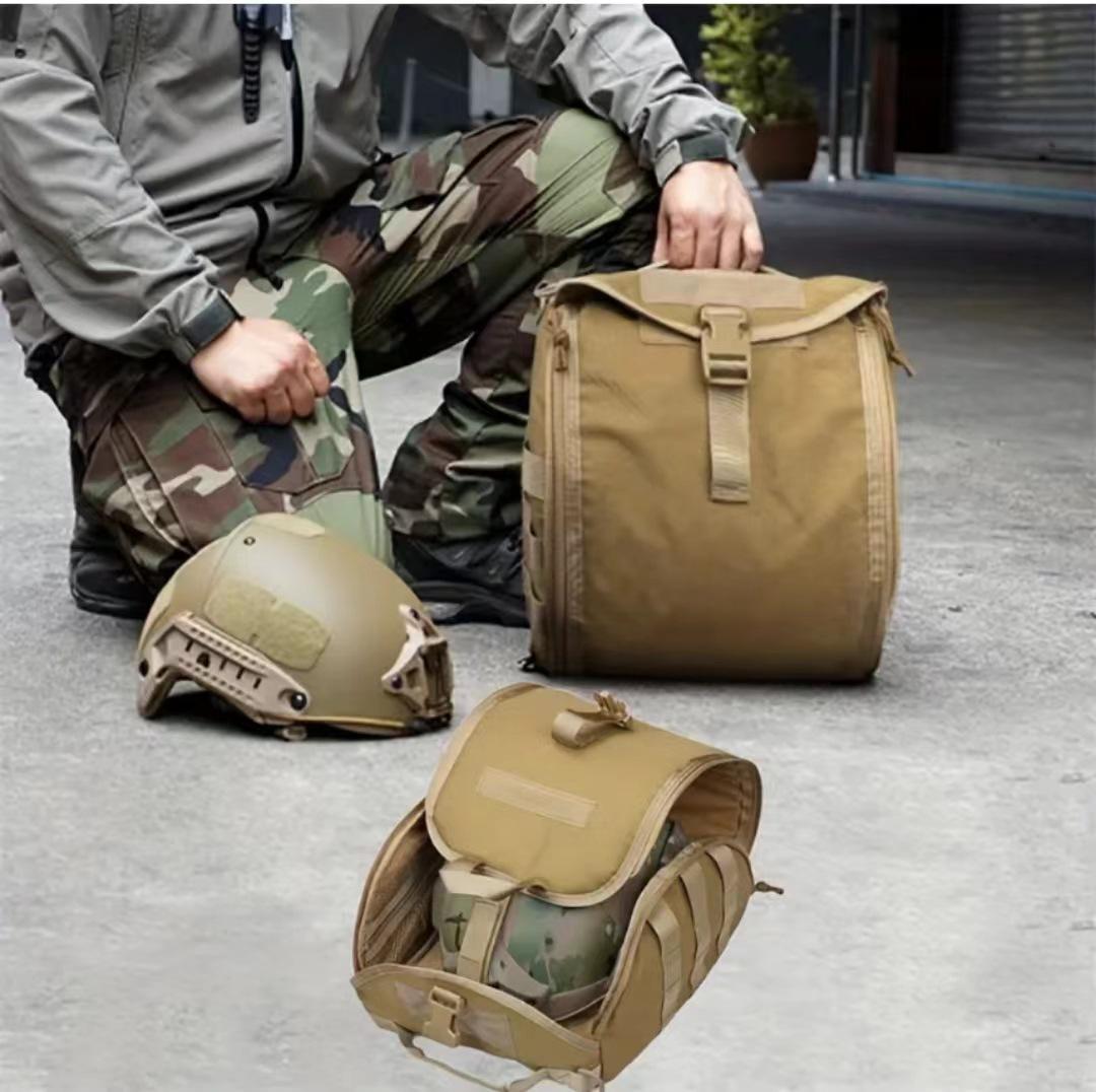 

Versatile Outdoor Motorcycle & Cycling Helmet Travel Bag One Size чорний