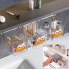 Pull-Out Drawer Style Storage Box PP Makeup Cotton Organizer New Storage Shelf  Desktop Storage