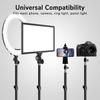 Light Stand for Photography,6.5ft/2M Portable Extendable Photo Video Tripod Stand, with 1/4" Screw for Ringlight/Cameras/Softbox