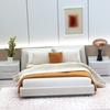 1/20 Scale Dollhouses Bedroom Decorative Miniature Double Bed With Beddings for Craft Project Model Scene Display Decors