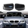 Carbon Fiber Pattern Rearview Mirror Cover for 2004-2008 BMW 5 Series E60 E61 525i 528i
