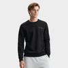 Fila White Fashion Simple Classic Texture Casual Versatile Fleece Warm Pullover Crewneck Sweatshirt Men Sweatshirt Black F11M543212FBK