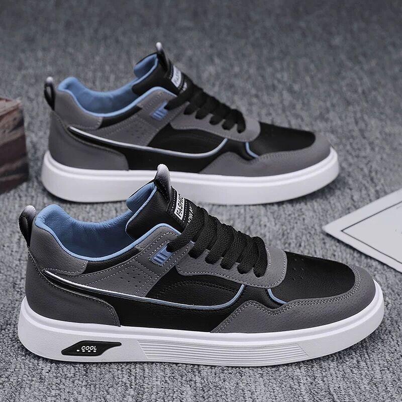 Men‘s Shoes Student White Shoes Summer Youth Board Shoes Men Versatile Casual Sports Breathable Trendy Shoes.