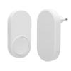 Wireless Doorbell 328ft Range 33 Ringtone 4 Volume Levels Mute Mode Home Door Bell with Push Button for Indoor