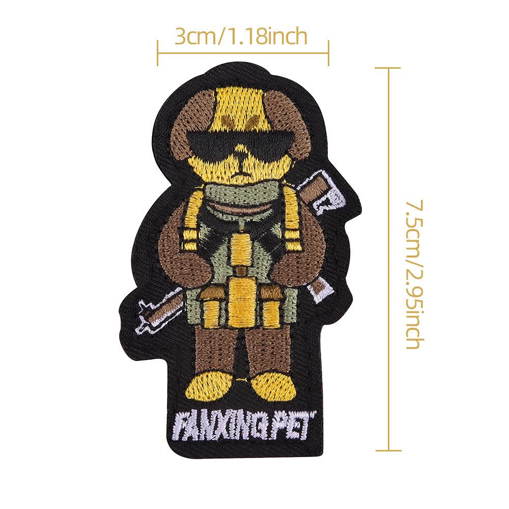 Cross-Border Tactical Dog Harness Vest with Leash