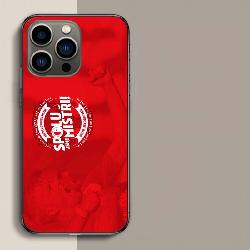 Sk Slavia Praha Czech Republic Phone Case For Apple Iphone 16E 16 17 Pro Max Air 15 Pro 14 Plus 12 13 Mini Cover Cute Fu