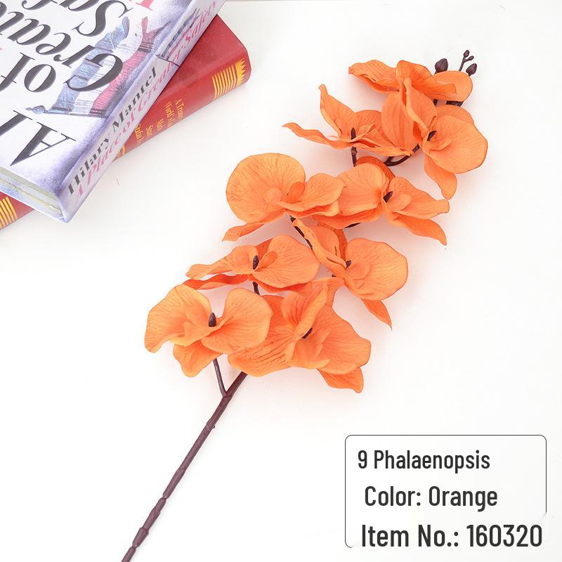 9-Head Phalaenopsis Orchid for Home, Project Landscaping, or Wedding Decoration