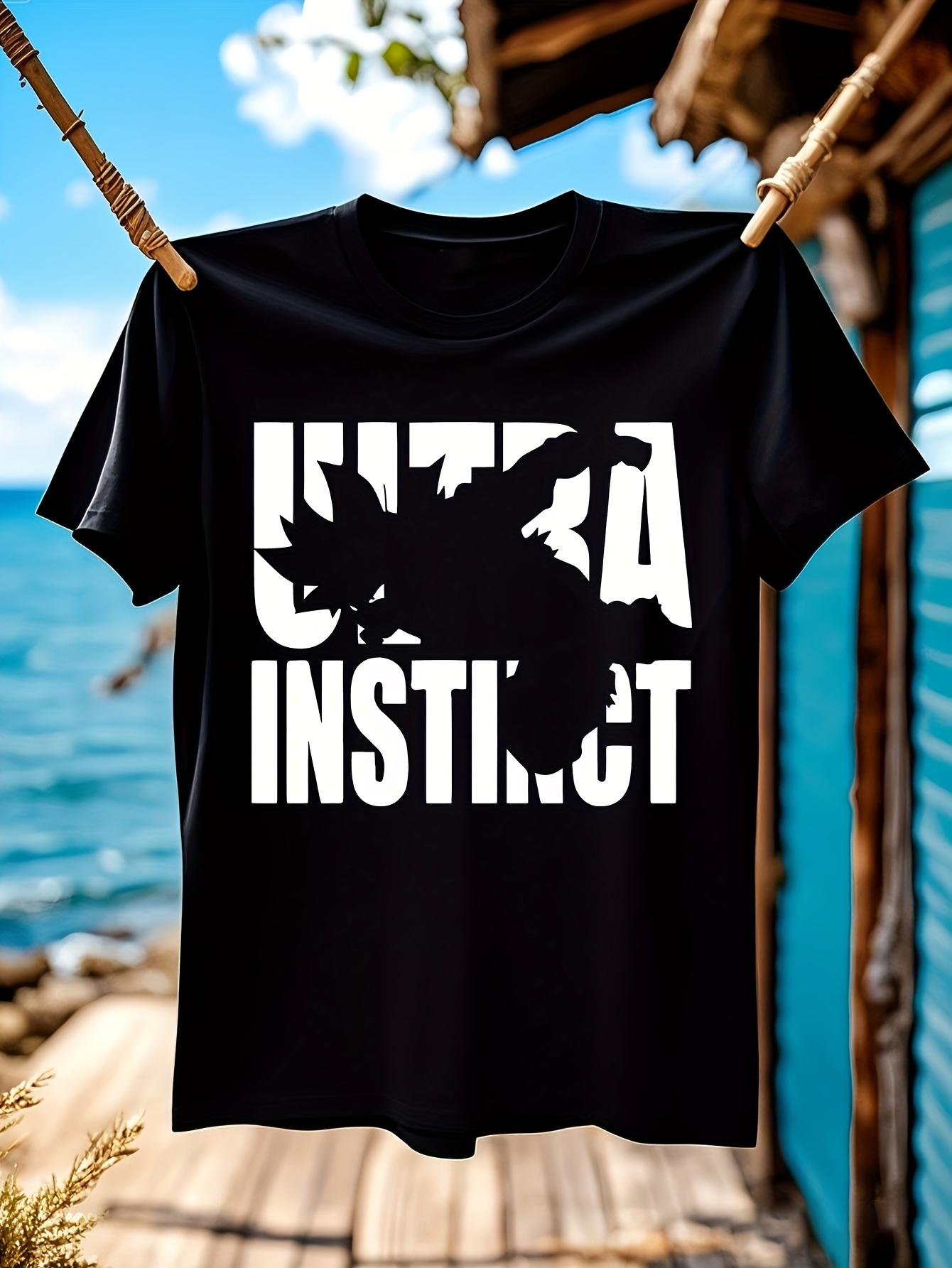 Anime Graphic Tshirt Graphic Tshirt - Ultra Instinct Text... XXXL