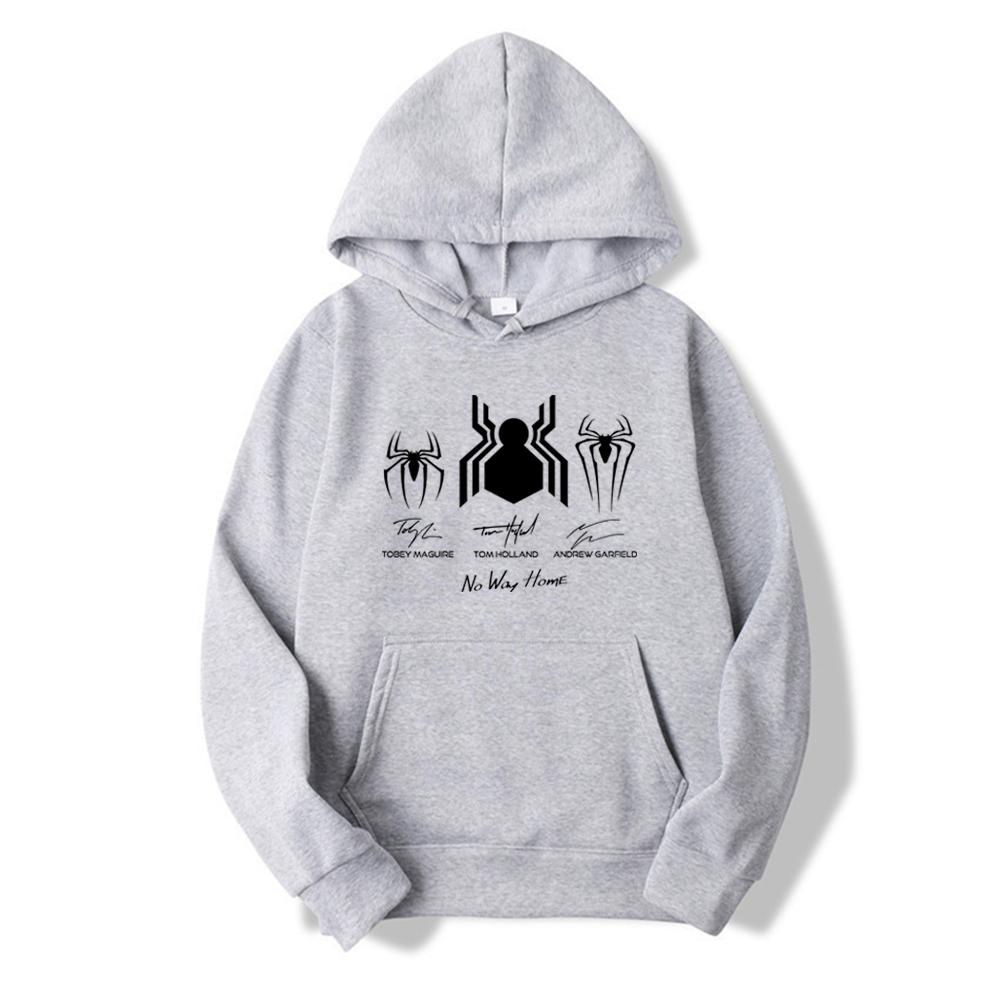 No Way Home Superhero Hoodie Peter Parker Pullovers Tom Holland Hooded Sweatshirt Unisex Graphic Hoodies Casual Tops Fans Gift