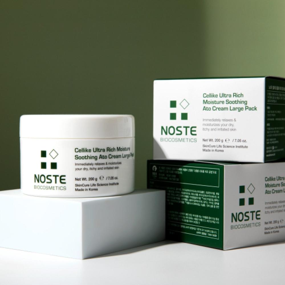 Noste Cellike Ultra Rich Moisture Soothing Ato Cream  Large Capacity  200g NONE