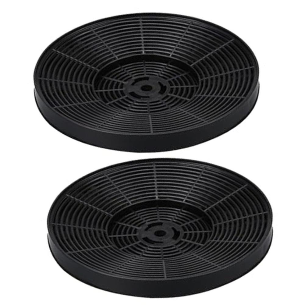 2 Pièces Filtres à Charbon Actif Filtres de Hotte Pour CCA52WH Pour CHA15 Hotte de Cuisson Filtres d'Extracteur de Cuisine Ronds 175mm