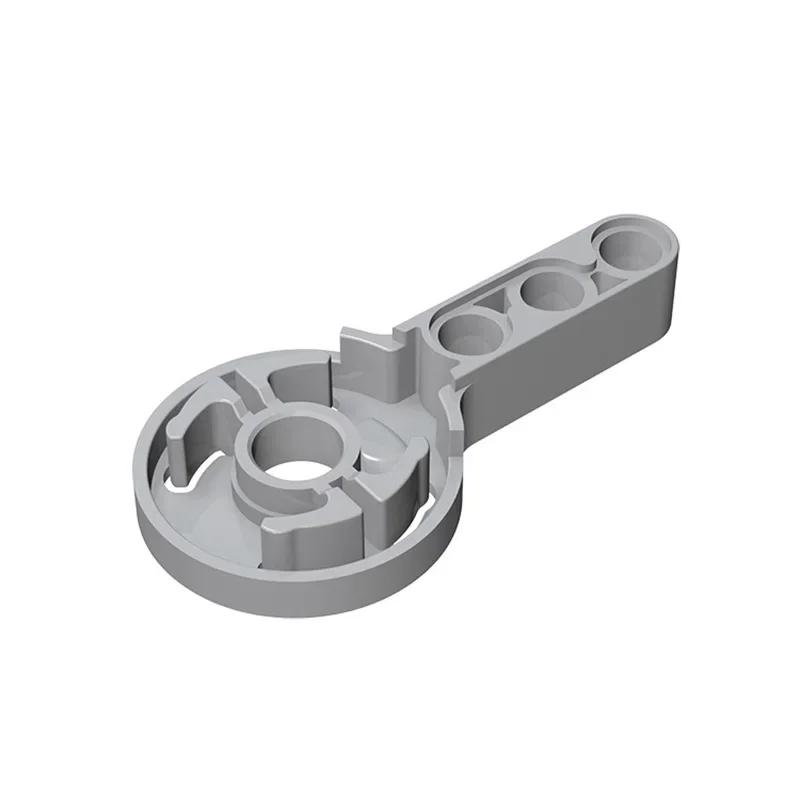 MOC 10PCS Puzzle Particle  44224 Rotation Joint Disk  Block Kit With Pin Holes Brick Part 3L Liftarm Thick Toy Gift Dropshipping