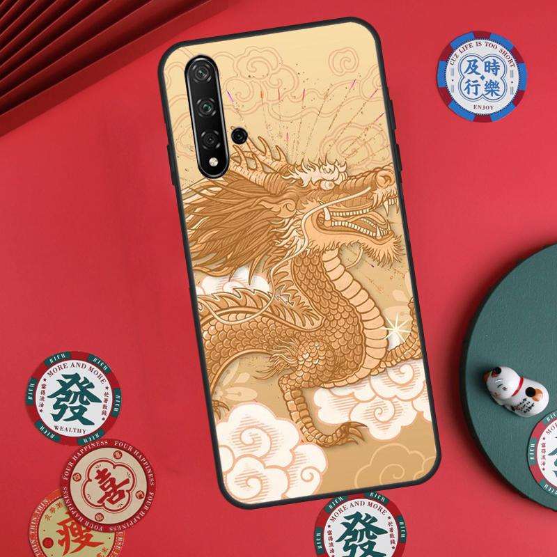 

Китайский Дракон Для Huawei Nova 5T 9 10 SE 7i 8i 11i 12i Y73 Y72 Y61 Y91 Y60 Y70 Y90 P20 P30 P40 Lite Чехол Huawei P40 Lite 4G