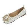 Spring and Autumn New Large Size Square Flat Shoes Fashion Big Casual Small Leather Shoes