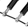 Adult Aluminium Alloy Rope Jumprope Steel Wire Bearing Fitness Sport Equipmentblack