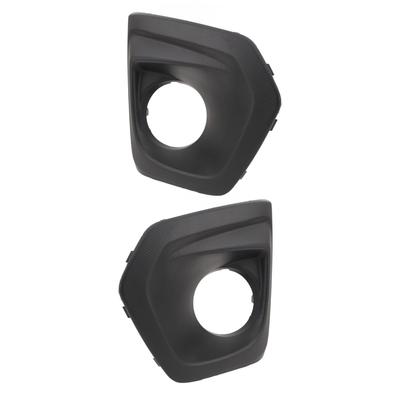 Capa de Farol de Nevoeiro Preta de Alta Resistência Moldura de Farol de Nevoeiro do Para-choque Dianteiro Substituição para Impreza 2012‑2014 Capa de Acabamento de Farol de Nevoeiro Preta