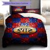 Vålerenga Bedding Quilt Set Quilt Cover Pillowcase Home Decoration Birthday Gift (1 * duvet cover + 2 * pillowcase, without core)