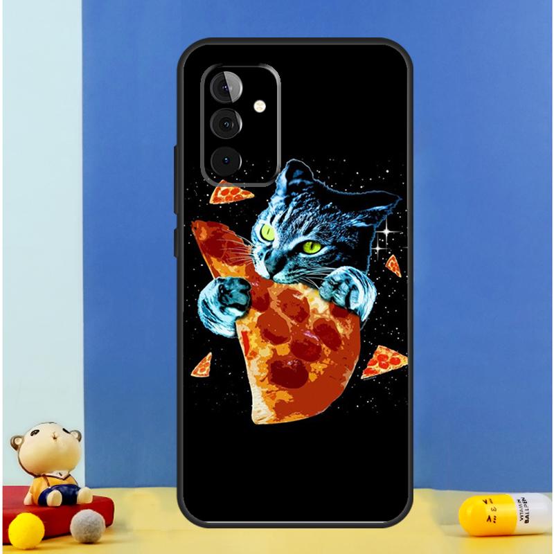 Cat in Space Case For Samsung Galaxy A16 A36 A56 A06 A54 A34 A14 A13 A53 A12 A22 A32 A52 A35 A17 A15 A55