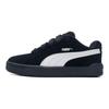 Puma Park Lifestyle Synthetic Leather Easy Sd Comfortable Versatile Low-Top Sneakers Unisex Sneakers Black 400707-25