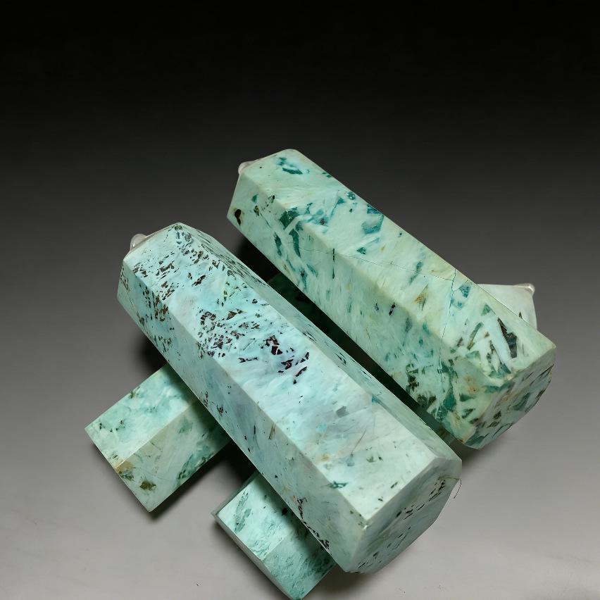 Popular Natural Crystal Hexagonal Pillar - American Pine Polished Stone for Home Decor & Energy Balancing