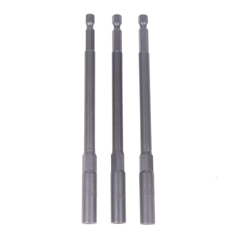 1Pc 5.5-19Mm Lengthen Electric Drill Socket Head Bolt Nut Driver Bit Impact Drill Bits Adapter Socket Wrench Extension Bar 150Mm